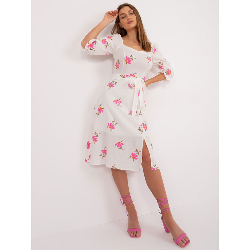 LAKERTA Dress-LK-SK-508964-3.95-white-pink