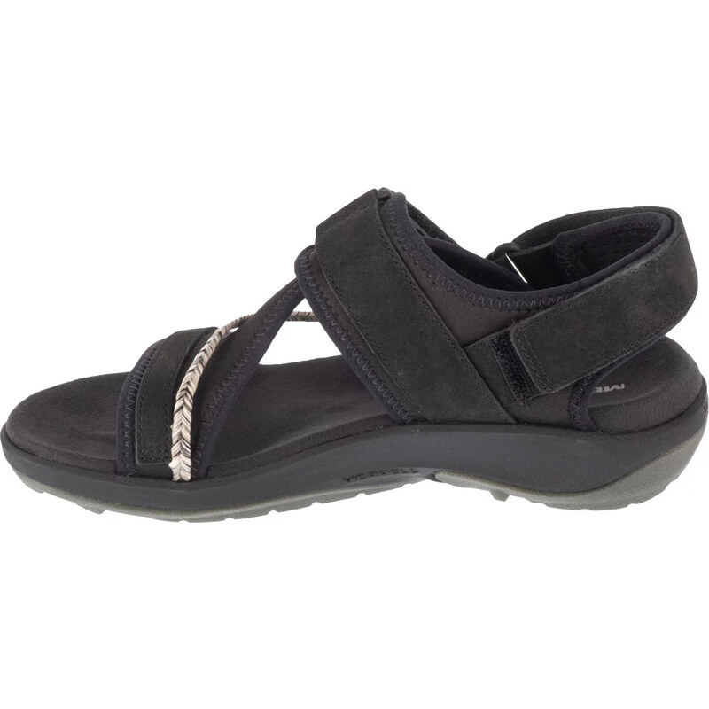 ČERNÉ SPORTOVNÍ SANDÁLY MERRELL TERRAN 4 BACKSTRAP W SANDAL Černá