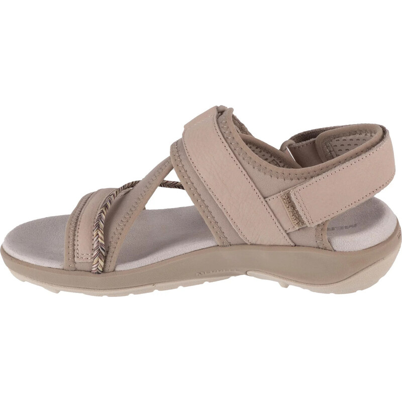 BÉŽOVÉ SPORTOVNÍ SANDÁLY MERRELL TERRAN 4 BACKSTRAP W SANDAL Béžová