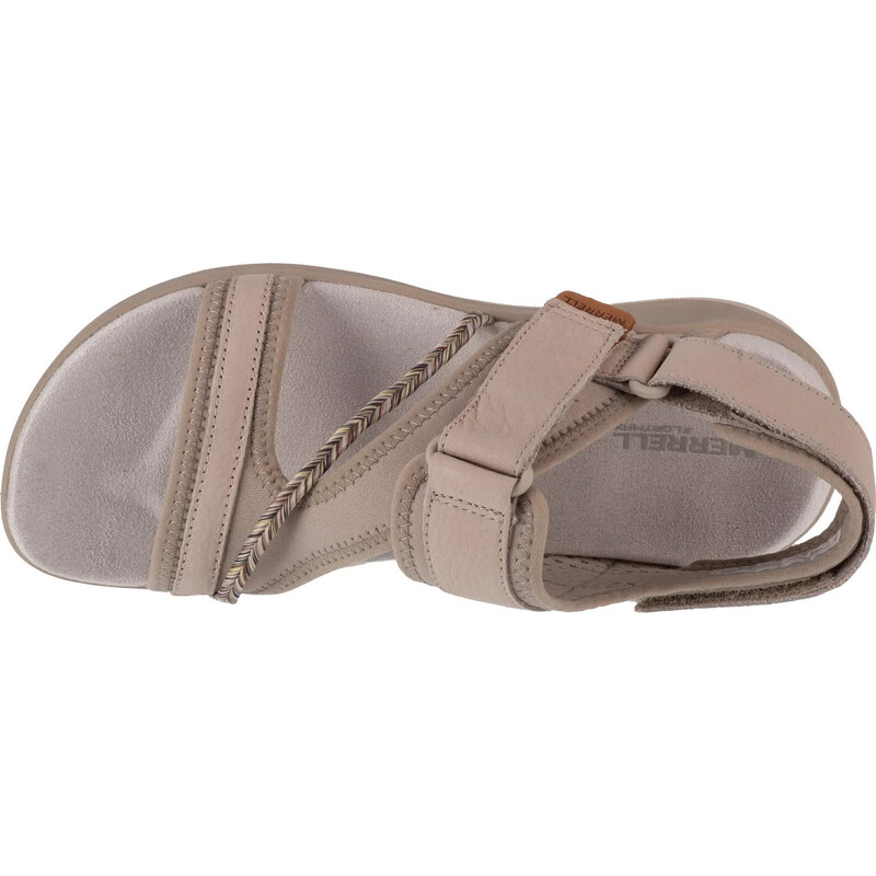 BÉŽOVÉ SPORTOVNÍ SANDÁLY MERRELL TERRAN 4 BACKSTRAP W SANDAL Béžová