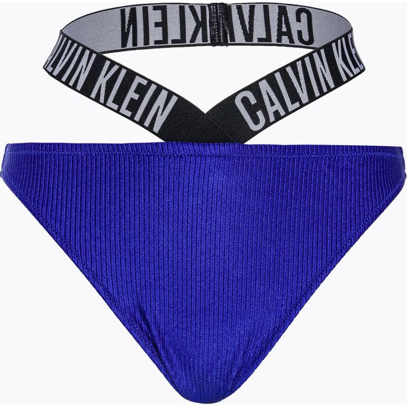 Spodní díl plavek Calvin Klein High Leg Cheeky Bikini midnight
