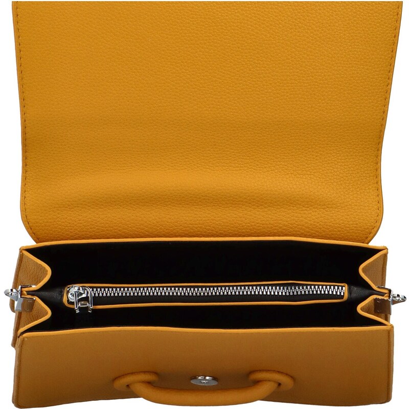 Dámská kabelka na rameno žlutá - Maria C Welyna žlutá