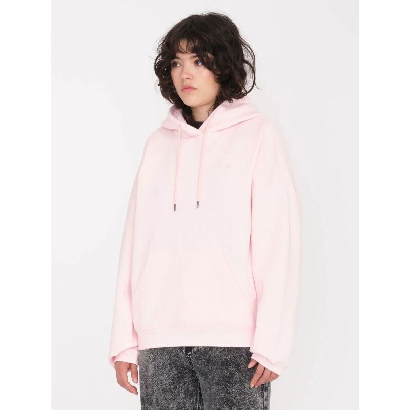 Volcom IKINA VOLCO Stone Heart Up Hoodie WS - růžová -