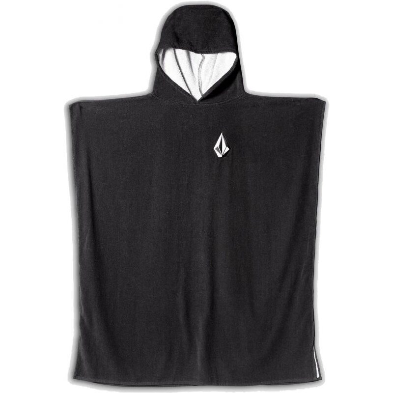 PONČO VOLCOM Hooded Changing Towel - černá