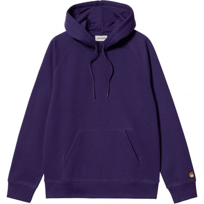 MIKINA CARHARTT WIP Hooded Chase - fiaová -