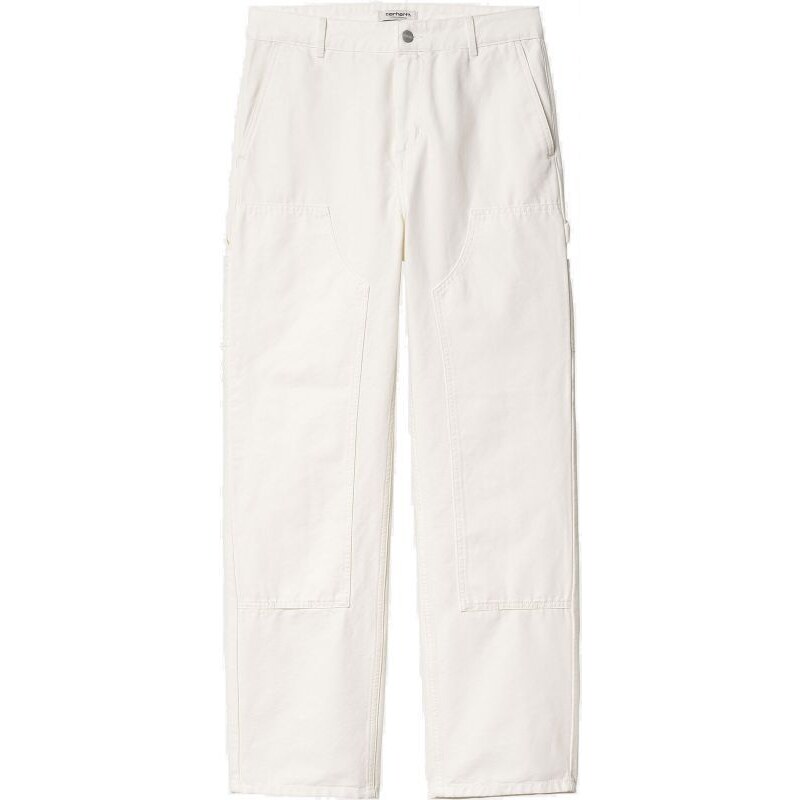 KALHOTY CARHARTT WIP Pierce Double Knee - bílá -