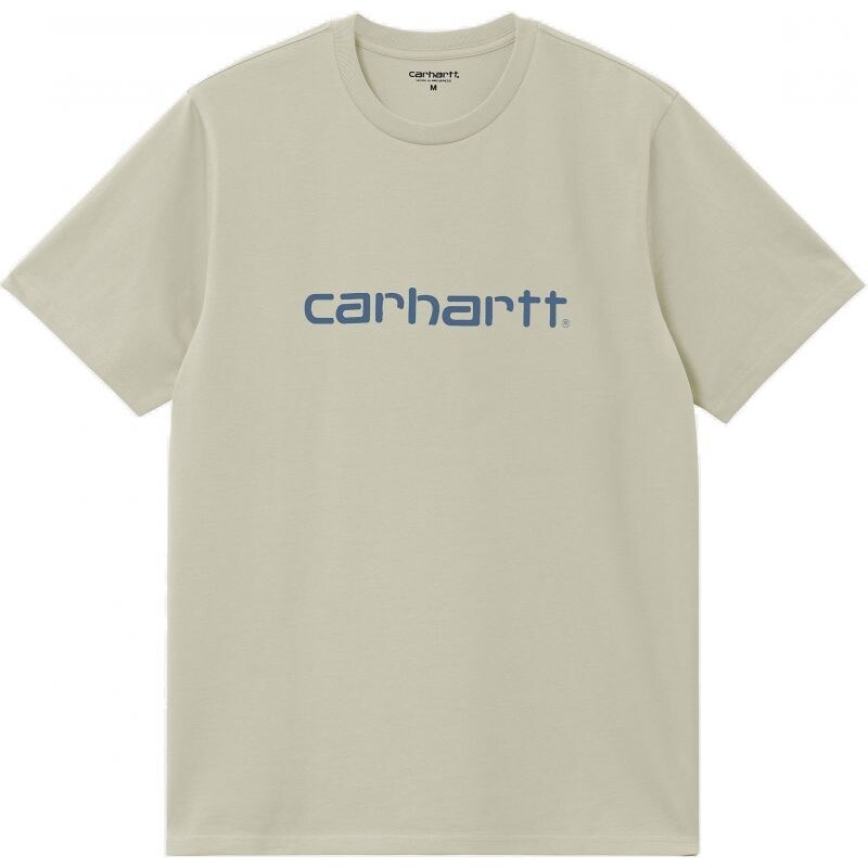 TRIKO CARHARTT WIP Script S/S - šedá -