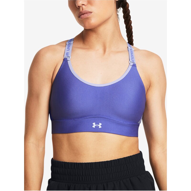 Fialová dámská sportovní podprsenka Under Armour UA Infinity Mid 2.0 Bra