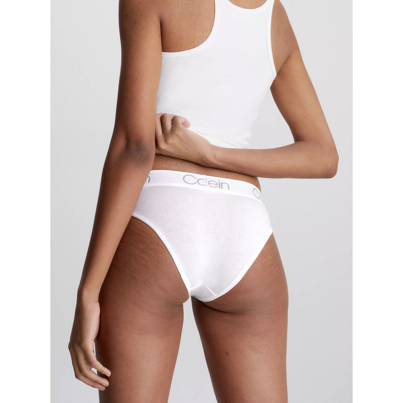 Dámské spodní prádlo Dárkové balení 3PK HIGH LEG TANGA 000QD3758E999 - Calvin Klein