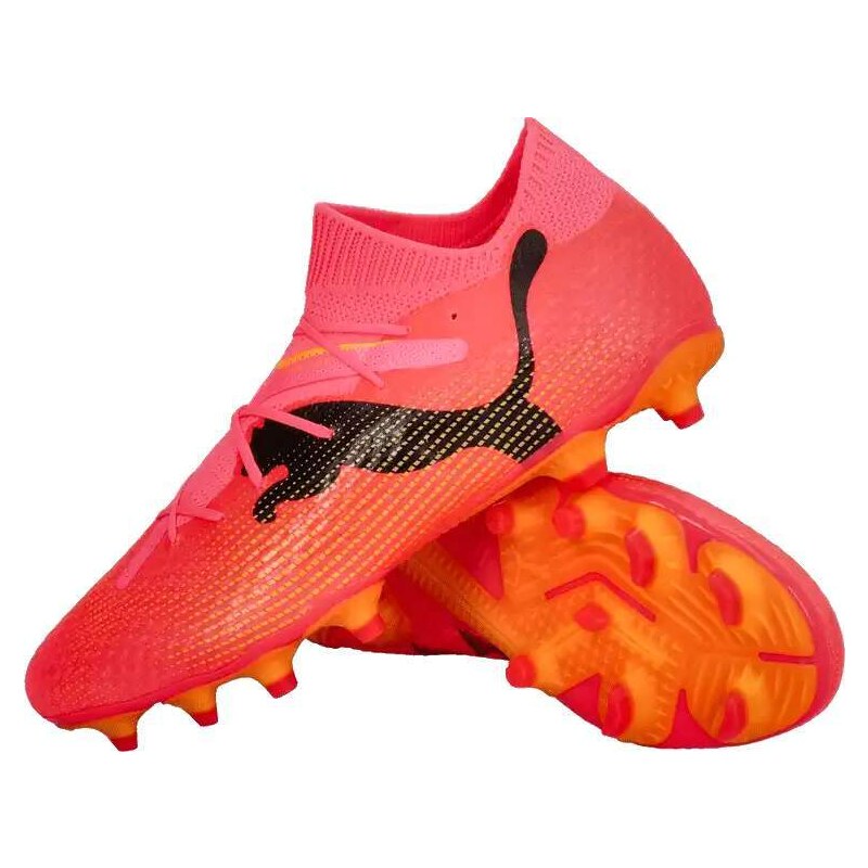 Pánské kopačky lisovky Puma Future 7 Pro FG/AG červené