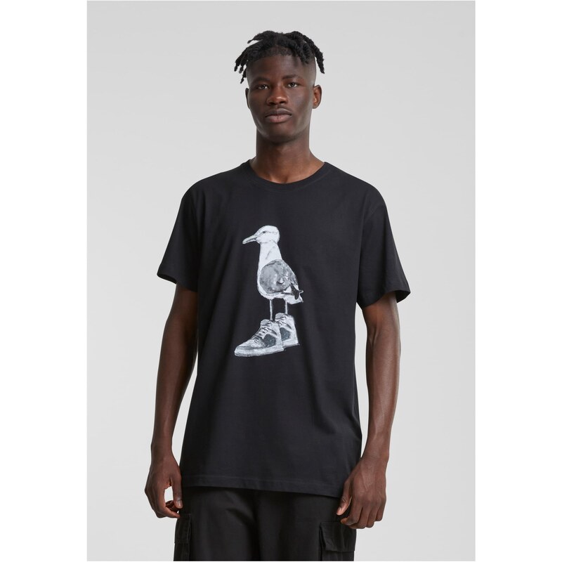 Mister Tee Černé tričko Seagull Sneakers