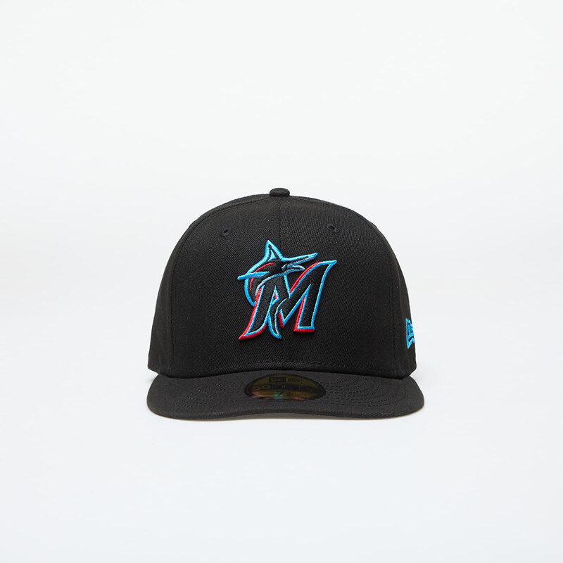 Kšiltovka New Era Miami Marlins 59FIFTY On Field Game Fitted Cap Black