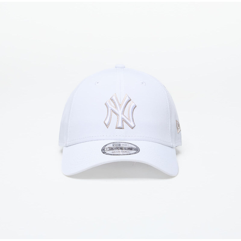 Kšiltovka New Era New York Yankees 9Forty Strapback White/ Stone