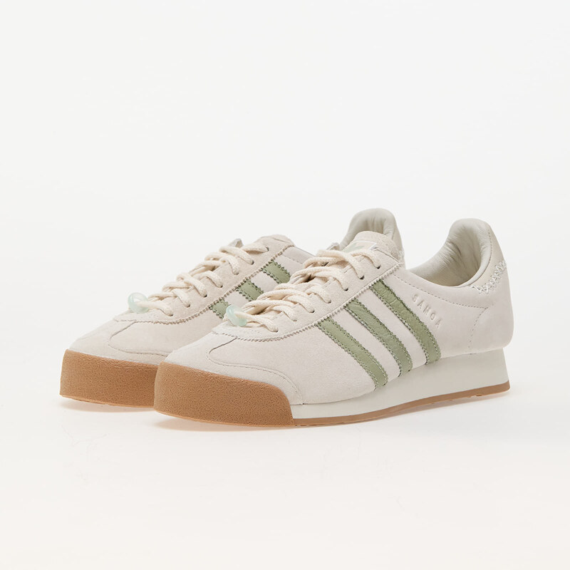 adidas Originals Pánské nízké tenisky adidas x Maha Samoa Core White/ Halo Green/ Off White