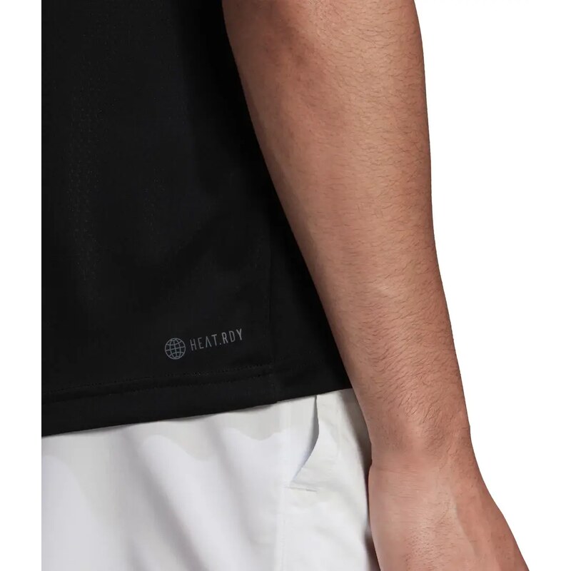 Pánské tričko adidas Tennis Freelift Polo Black XXL