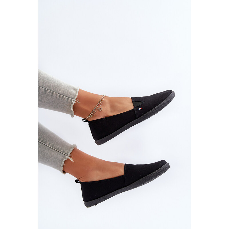 Kesi Dámské Slip-On Sneakers Sneakers Black Adrancia