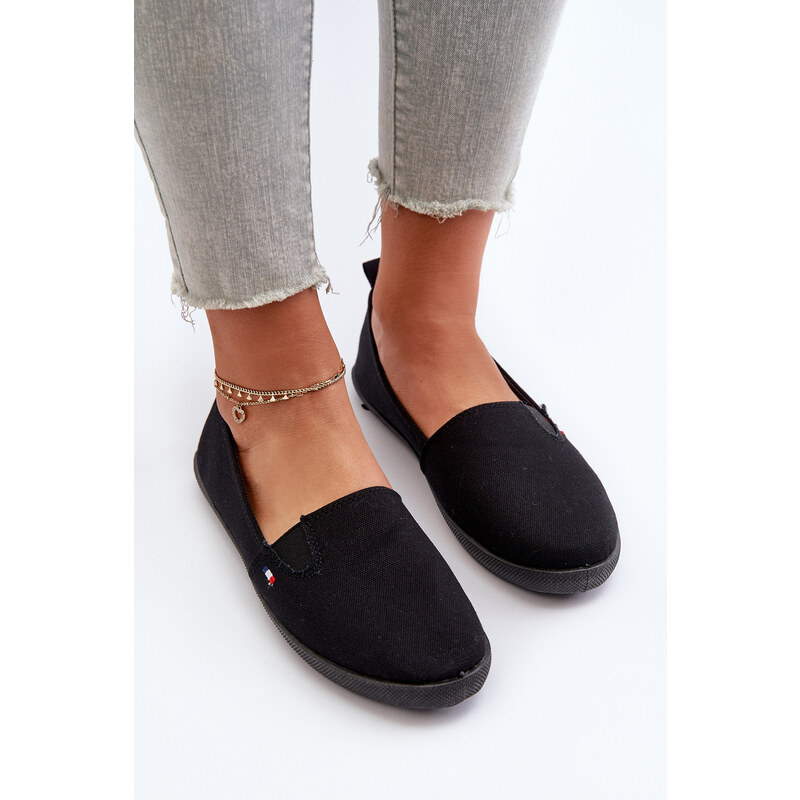 Kesi Dámské Slip-On Sneakers Sneakers Black Adrancia