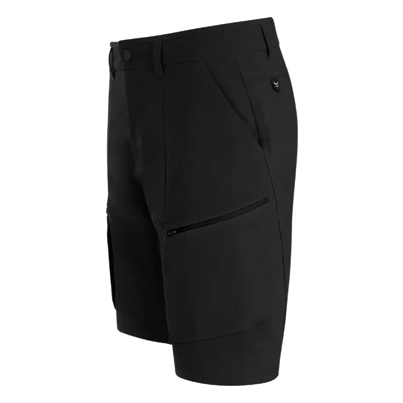 Pánské kraťasy Salewa Puez DST M Cargo Shorts Black Out XL