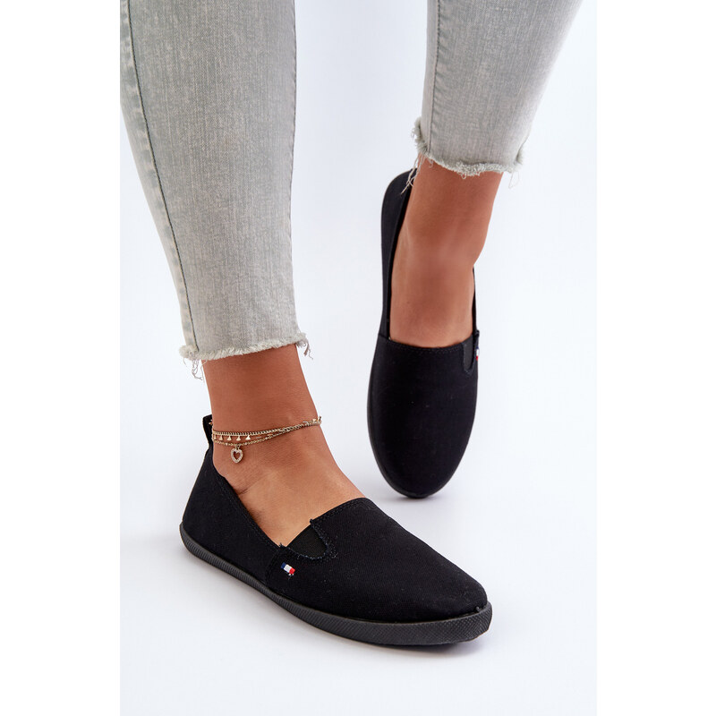 Kesi Dámské Slip-On Sneakers Sneakers Black Adrancia