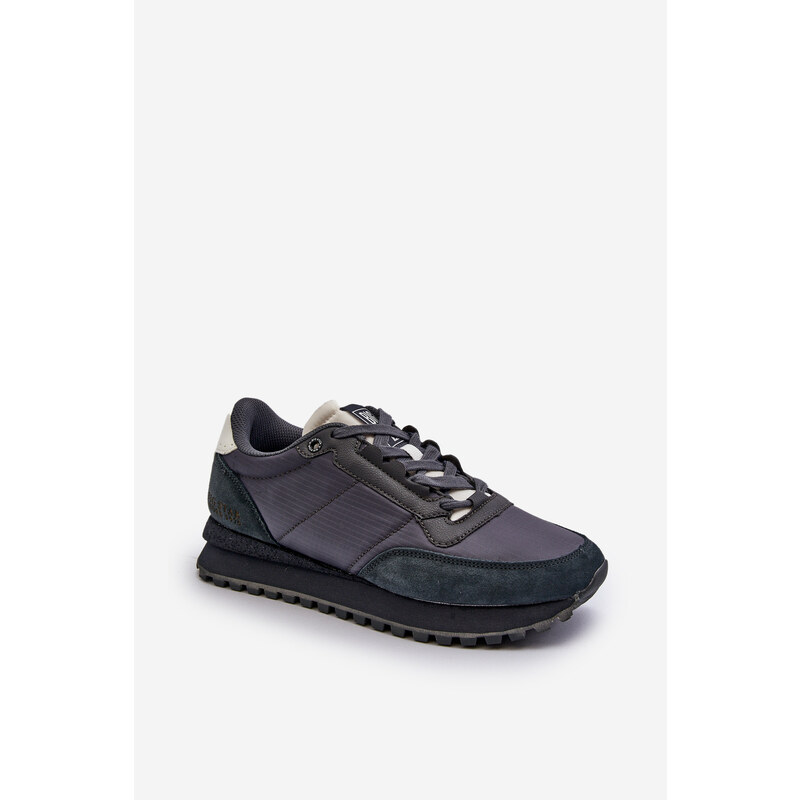 BIG STAR SHOES Pánské tenisky Memory Foam System Big Star Navy Blue