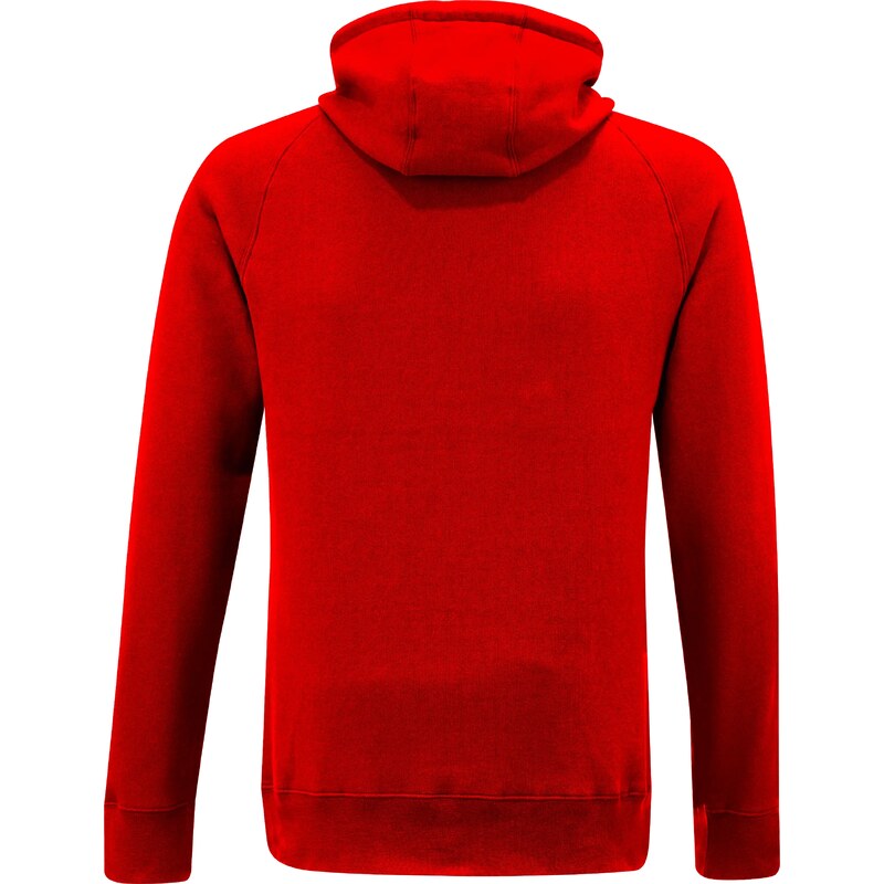 Pánská mikina CCM Team Fleece Pullover Hoodie Red XL