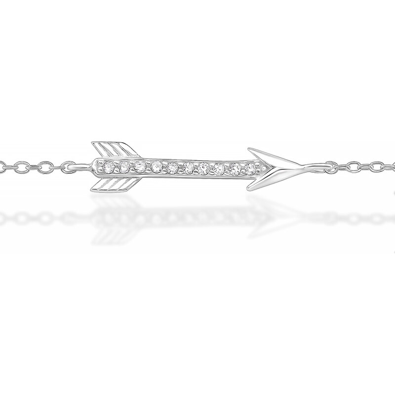 *Stříbrný nákotník - náramek Amoret | DG Šperky | Stříbro 925/1000