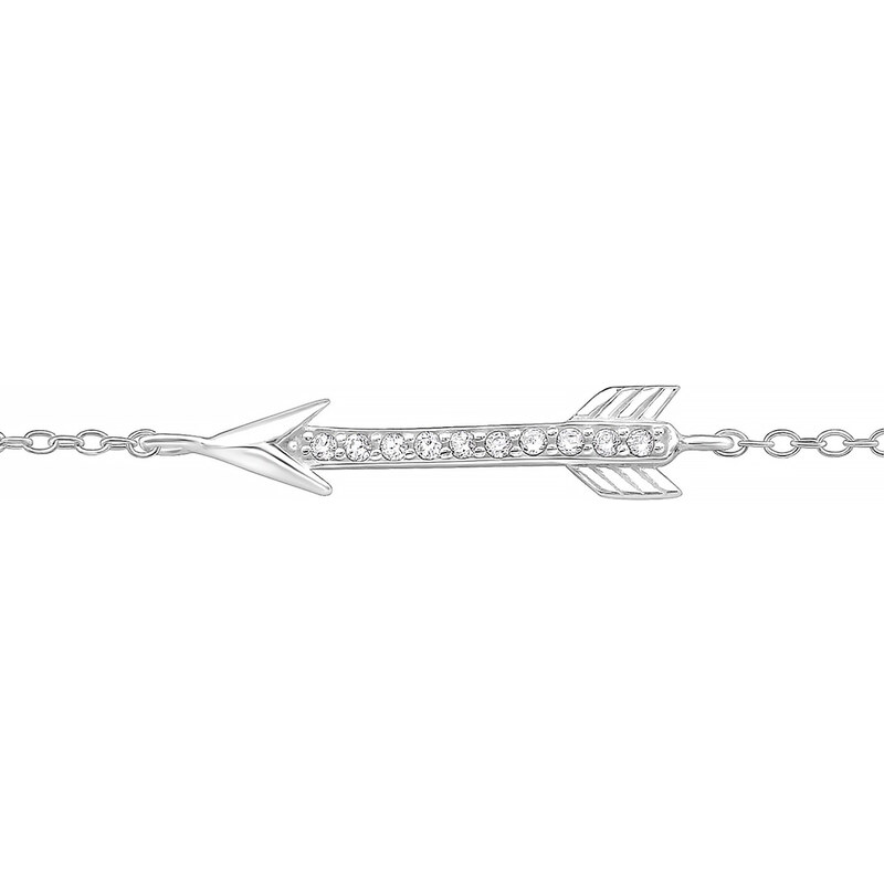 *Stříbrný nákotník - náramek Amoret | DG Šperky | Stříbro 925/1000