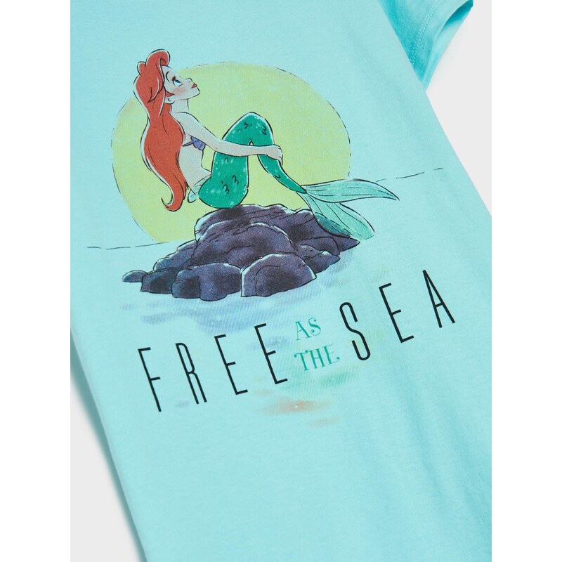 Sinsay - Noční košile The Little Mermaid - tyrkysová