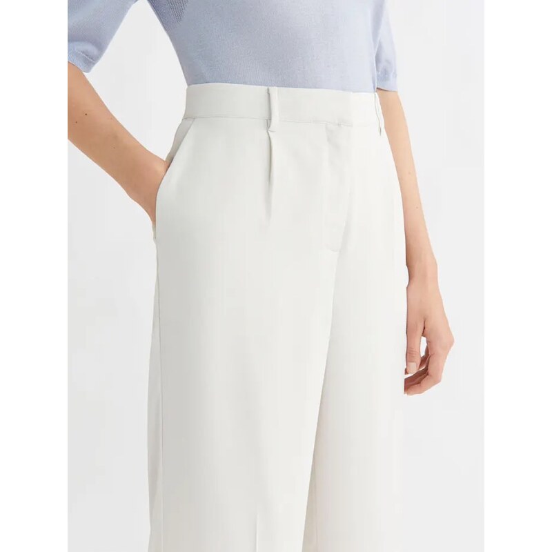 Bílé Společenské Kalhoty - Calvin Klein