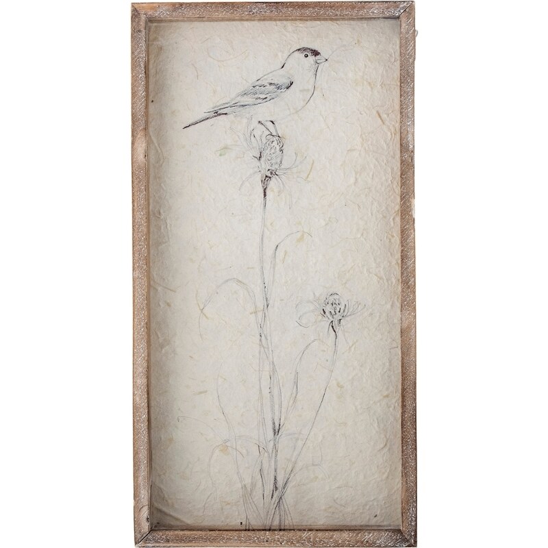 Béžový obraz Bloomingville Aurel I. 49 x 25,5 cm