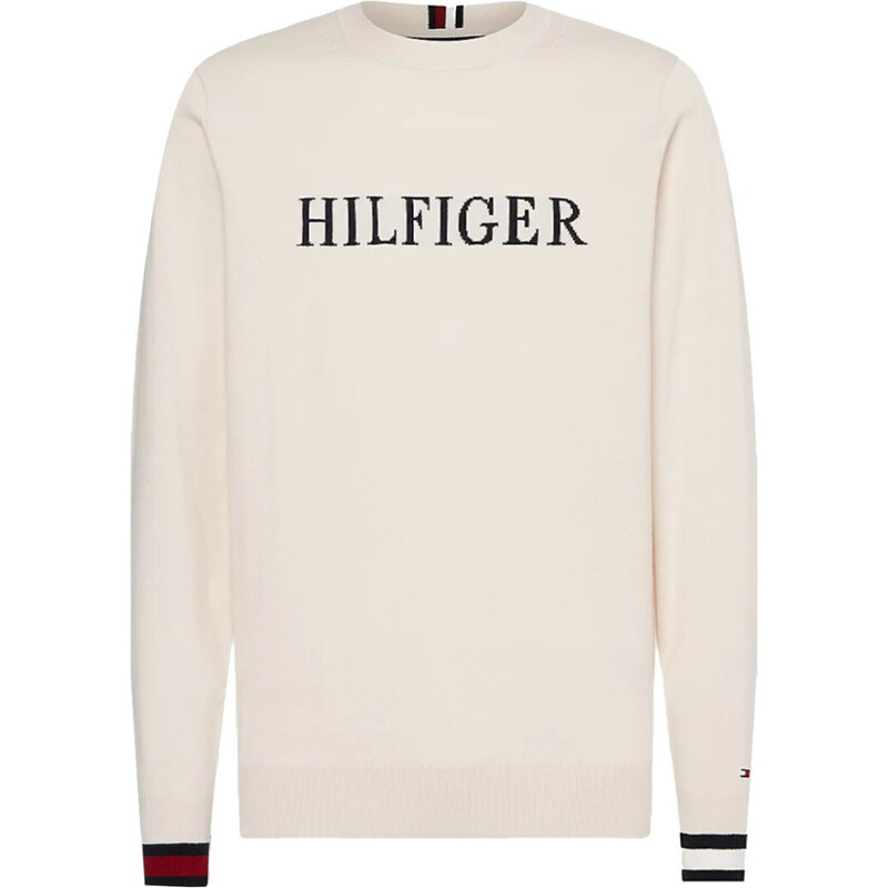 Pánský béžový svetr Tommy Hilfiger