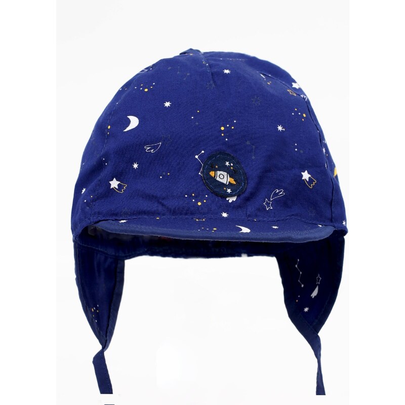 Yoclub Kids's Boys' Summer Cap CLU-0100C-1900 Navy Blue