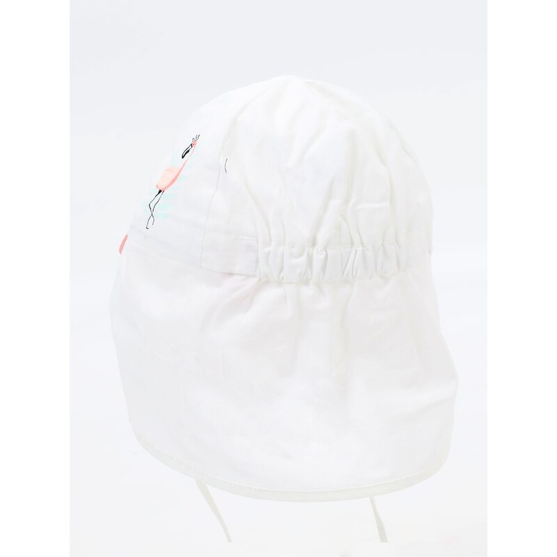 Yoclub Kids's Girls' Summer Hat With Neck Protection CLE-0120G-0100