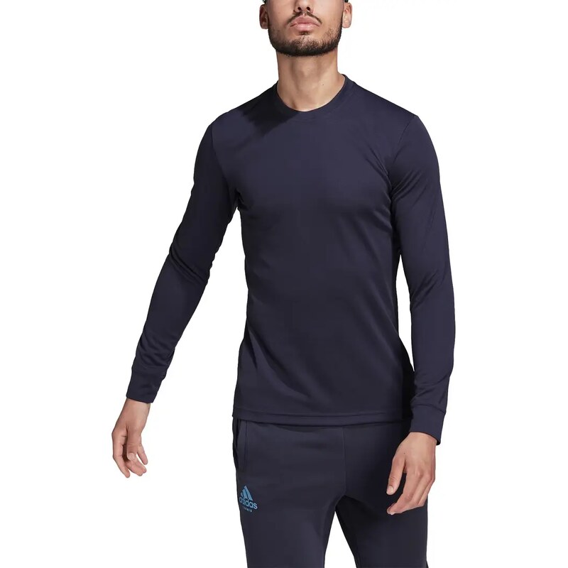 Pánské tričko adidas Tennis Freelift LS Tee Shadow Navy L