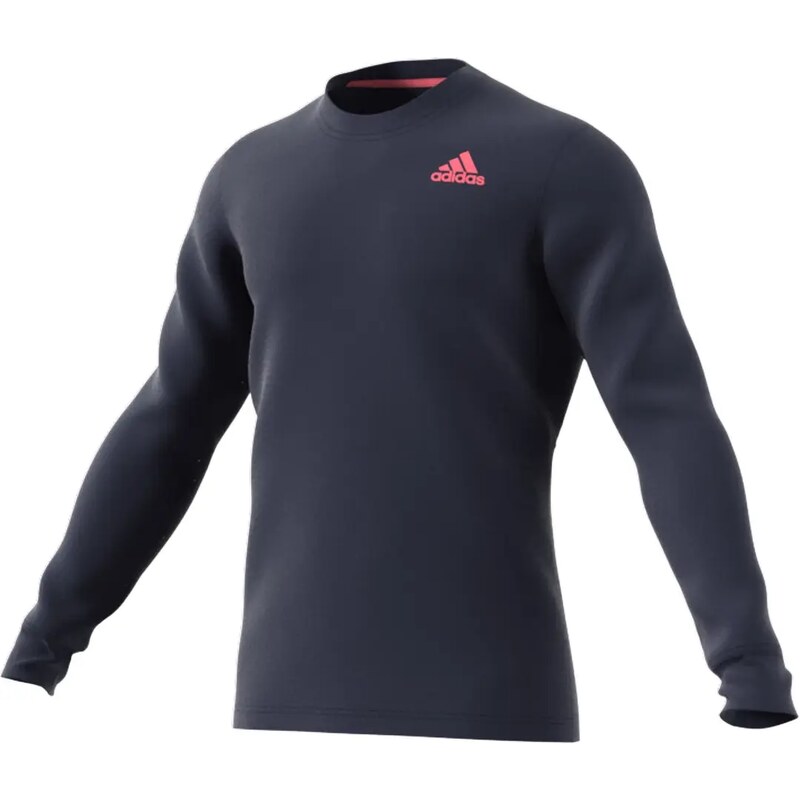 Pánské tričko adidas Tennis Freelift LS Tee Shadow Navy L