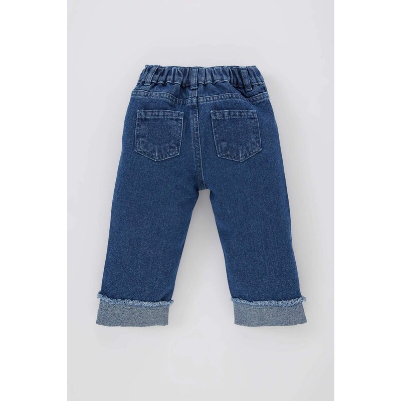 DEFACTO Baby Boy Ripped Detailed Jeans