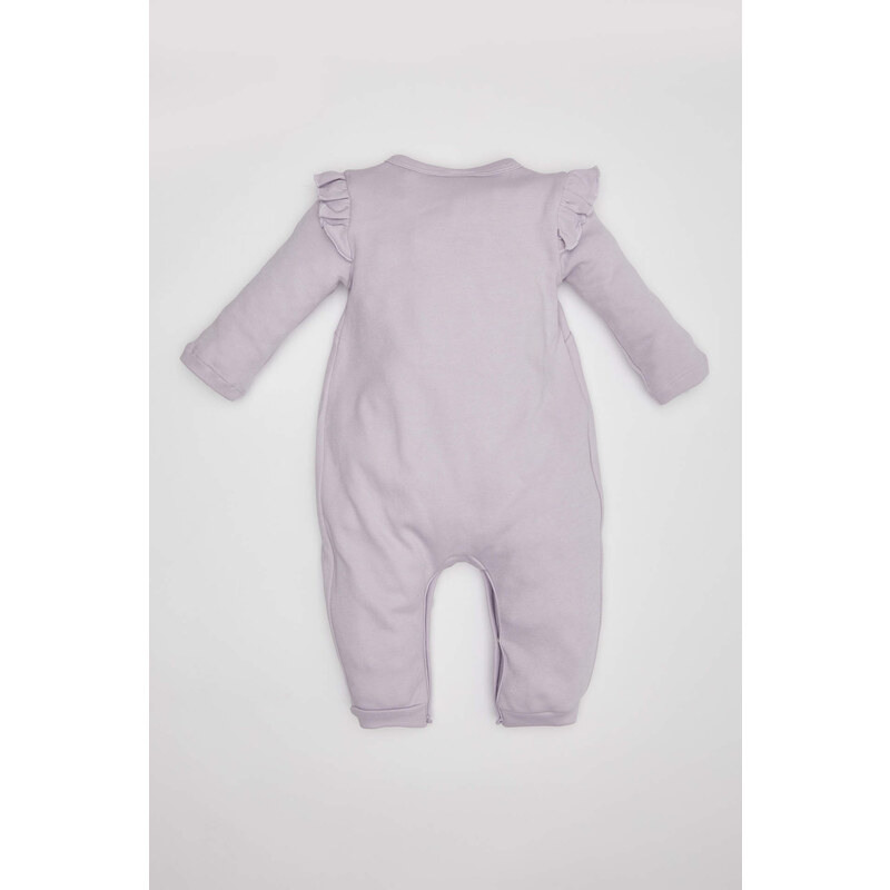 DEFACTO Baby Girl Newborn Heavy Fabric Jumpsuit
