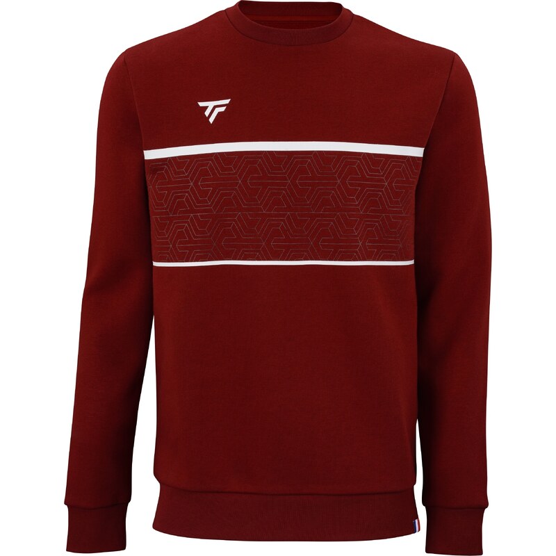 Pánská mikina Tecnifibre Club Sweater Cardinal M