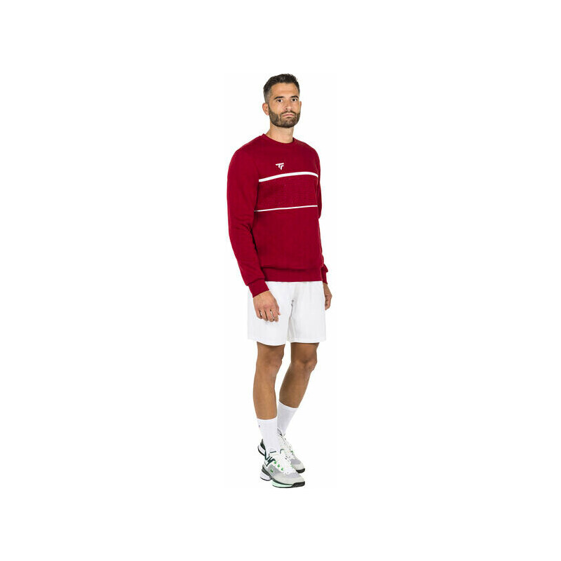 Pánská mikina Tecnifibre Club Sweater Cardinal M