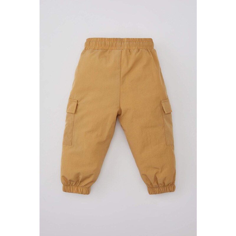 DEFACTO Baby Boy Cargo Fit Gabardine Trousers