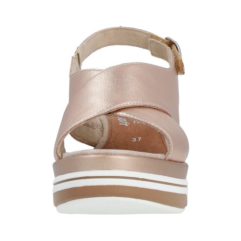 Luxusní sandály na podešvi Remonte D1P53-31 růžová