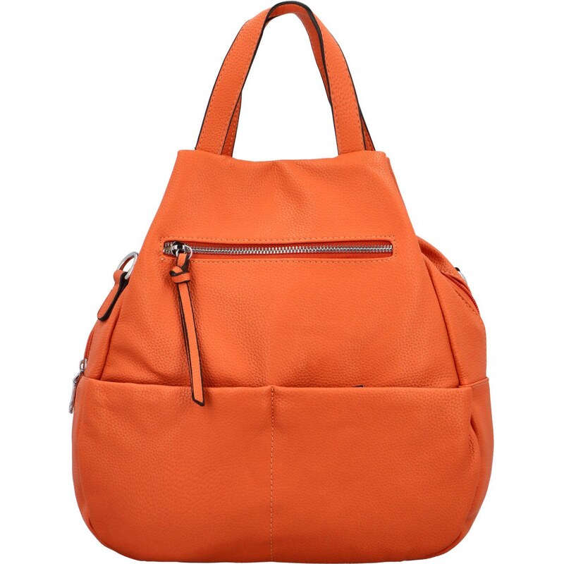 Turbo bags Trendy dámský kabelko-batůžek Tarotta, oranžová