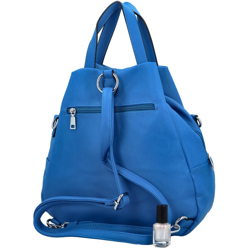 Turbo bags Trendy dámský kabelko-batůžek Tarotta, modrá