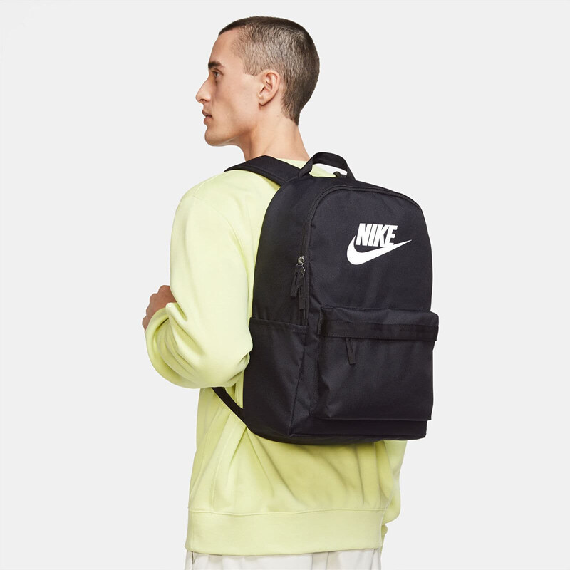 Batoh Nike Heritage Backpack Black/ Black/ White, Universal