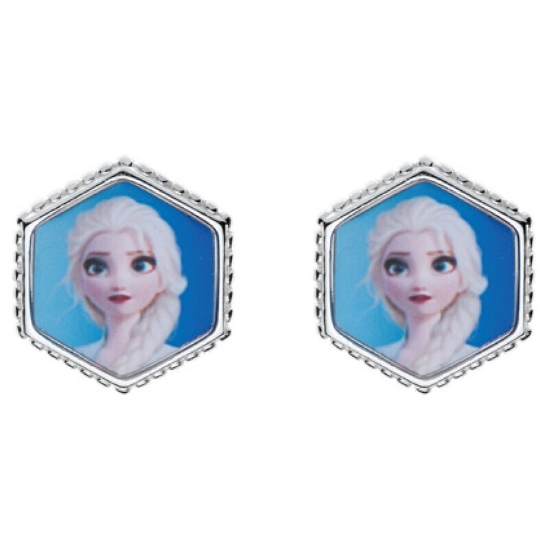 Disney dětské náušnice Elsa stříbrné ES00022SL.CS