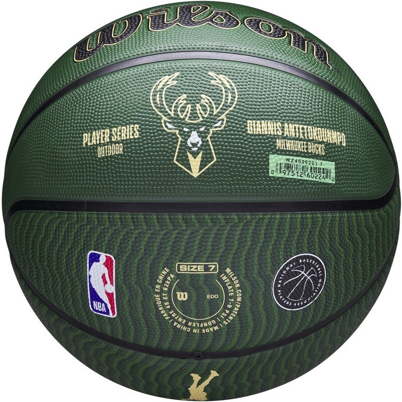 Míč Wilson NBA PLAYER ICON OUTDOOR BSKT GIANNIS wz4006201xb