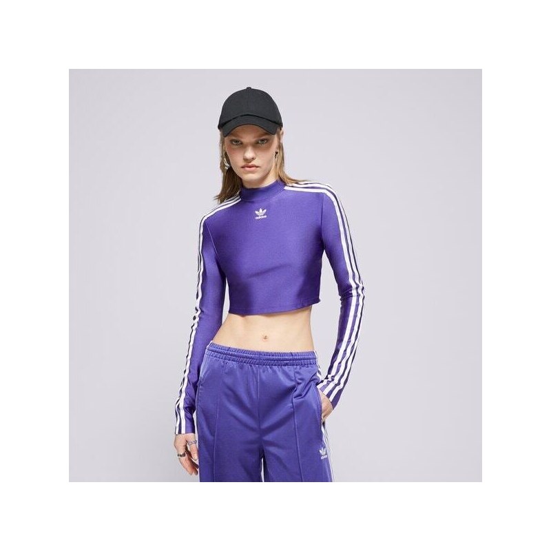 Adidas Tričko 3 S Cropped Ls ženy Oblečení Trička IR8133