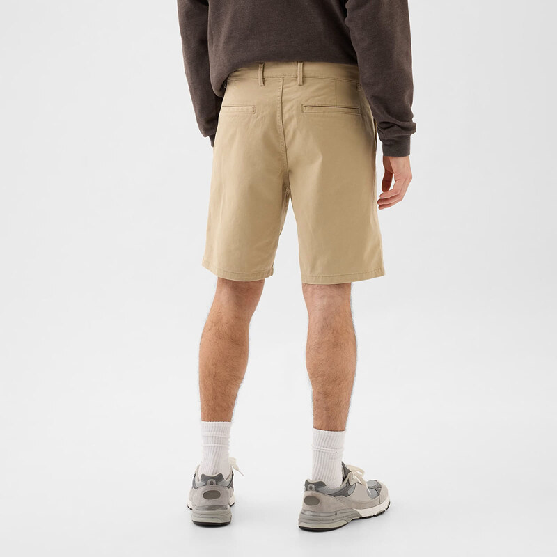 Pánské kraťasy GAP 9 Inch Cessential Shorts Iconic Khaki