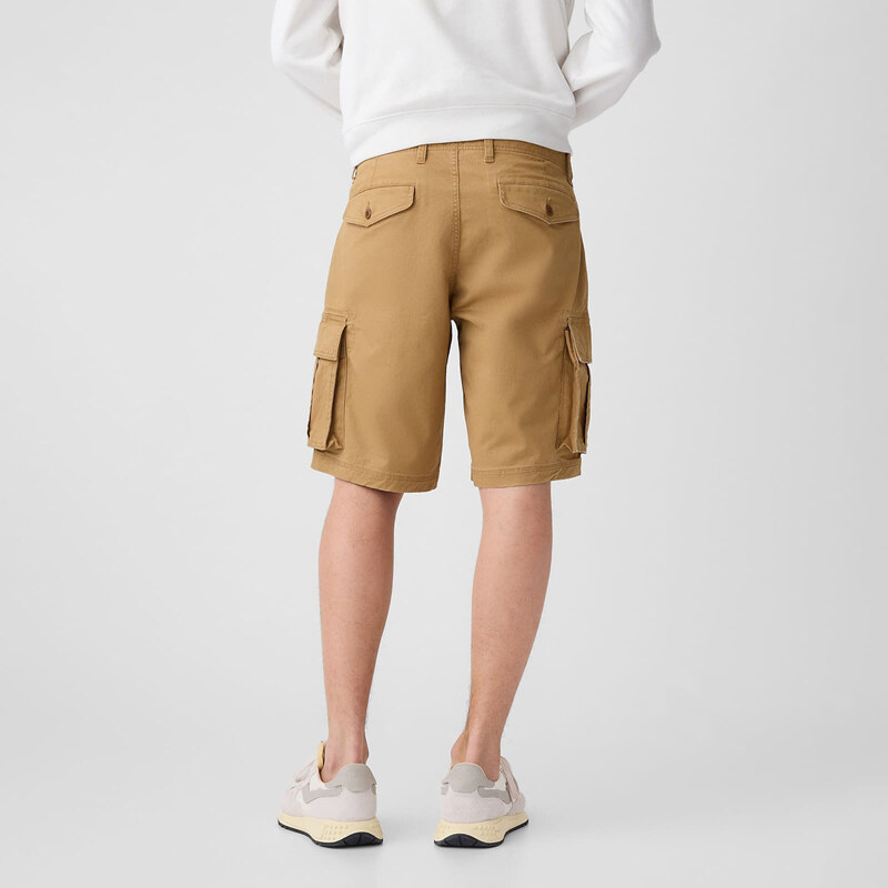 Pánské kraťasy GAP 11 Inch Cargo Shorts Perfect Khaki