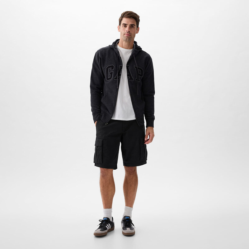 Pánské kraťasy GAP 11 Inch Cargo Shorts Moonless Night